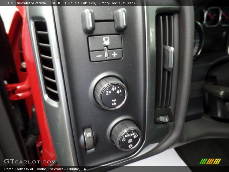 Victory Red / Jet Black 2015 Chevrolet Silverado 2500HD LT Double Cab 4x4