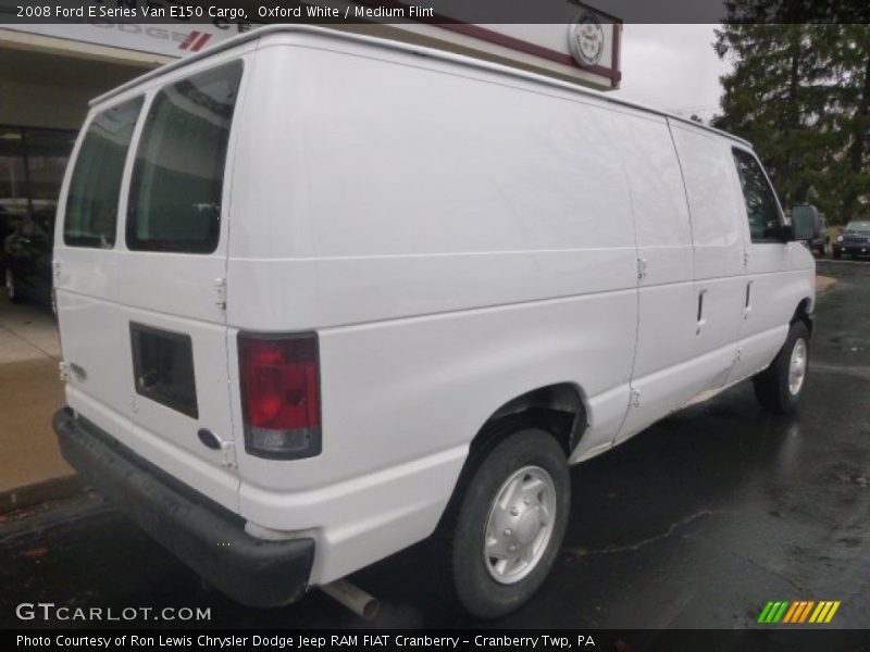 Oxford White / Medium Flint 2008 Ford E Series Van E150 Cargo
