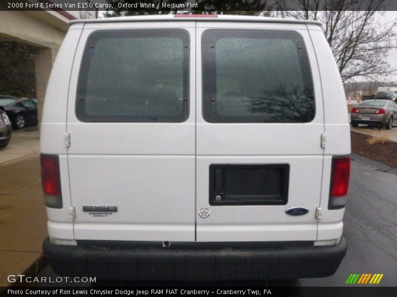 Oxford White / Medium Flint 2008 Ford E Series Van E150 Cargo