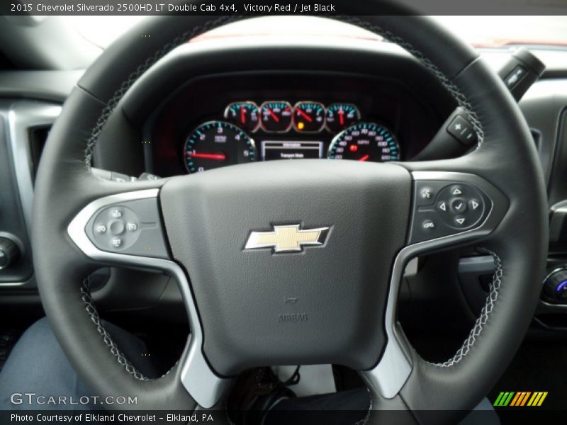 Victory Red / Jet Black 2015 Chevrolet Silverado 2500HD LT Double Cab 4x4