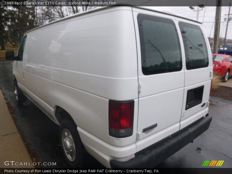 Oxford White / Medium Flint 2008 Ford E Series Van E150 Cargo