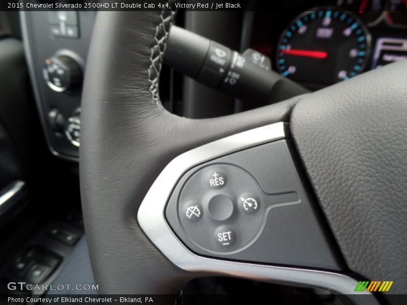 Victory Red / Jet Black 2015 Chevrolet Silverado 2500HD LT Double Cab 4x4