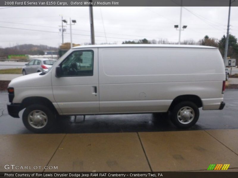 Oxford White / Medium Flint 2008 Ford E Series Van E150 Cargo