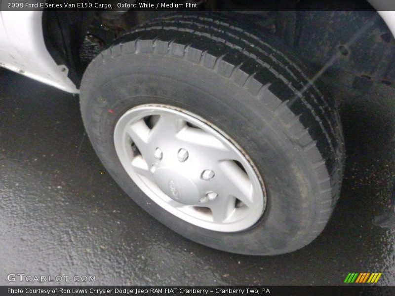 Oxford White / Medium Flint 2008 Ford E Series Van E150 Cargo
