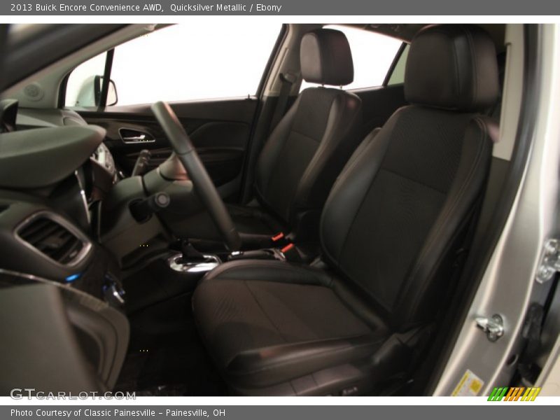 Quicksilver Metallic / Ebony 2013 Buick Encore Convenience AWD