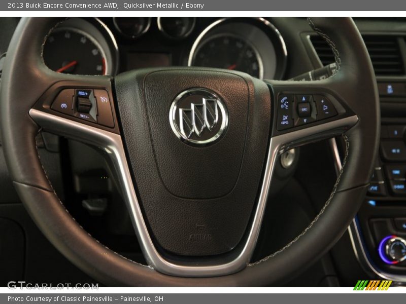 Quicksilver Metallic / Ebony 2013 Buick Encore Convenience AWD