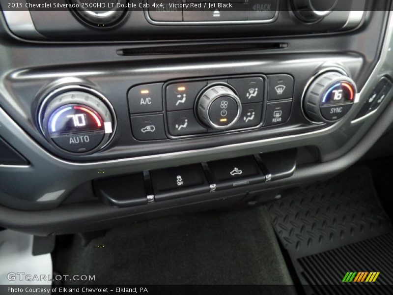 Victory Red / Jet Black 2015 Chevrolet Silverado 2500HD LT Double Cab 4x4