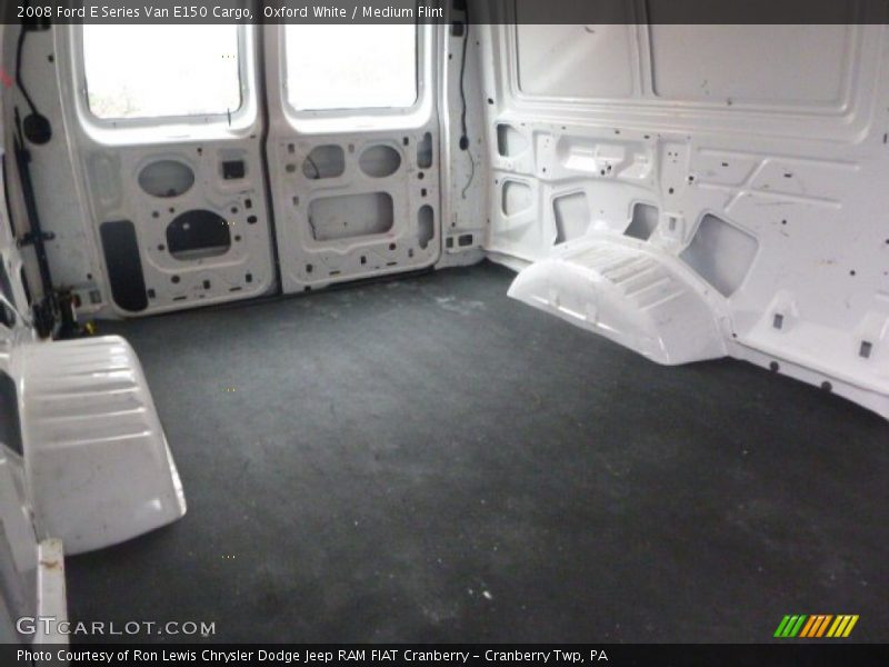 Oxford White / Medium Flint 2008 Ford E Series Van E150 Cargo