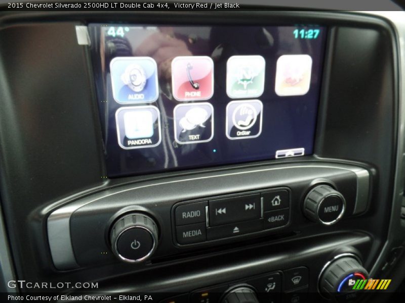 Victory Red / Jet Black 2015 Chevrolet Silverado 2500HD LT Double Cab 4x4