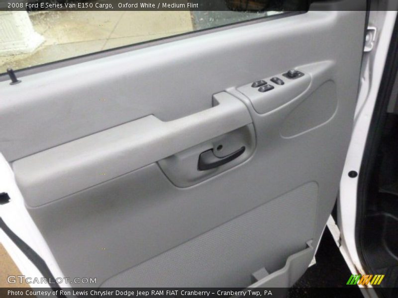Oxford White / Medium Flint 2008 Ford E Series Van E150 Cargo