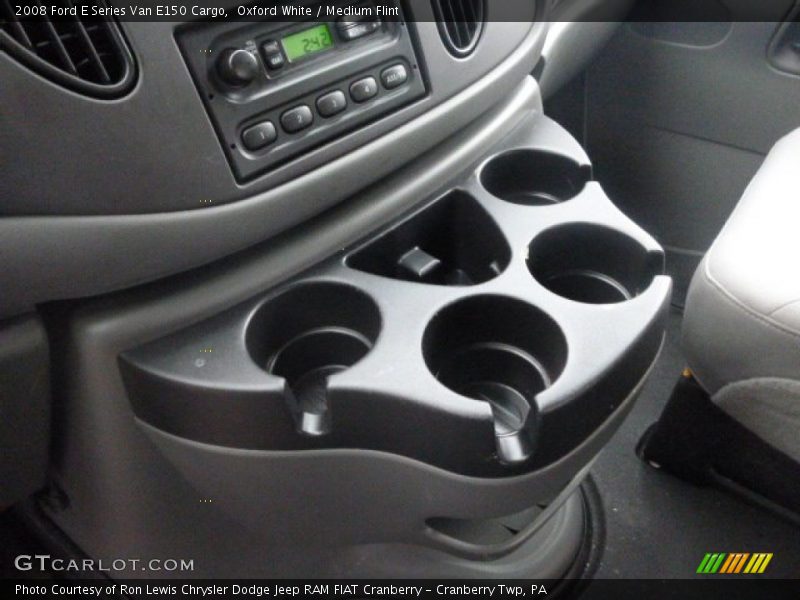 Oxford White / Medium Flint 2008 Ford E Series Van E150 Cargo