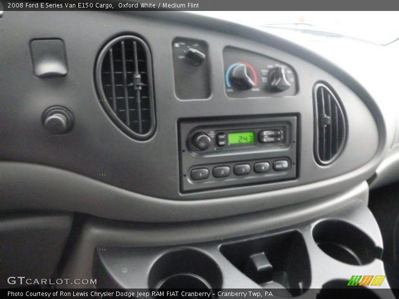 Oxford White / Medium Flint 2008 Ford E Series Van E150 Cargo