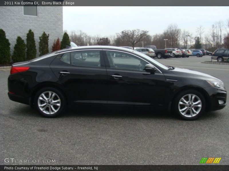 Ebony Black / Beige 2011 Kia Optima EX