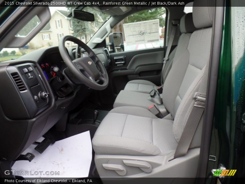  2015 Silverado 2500HD WT Crew Cab 4x4 Jet Black/Dark Ash Interior