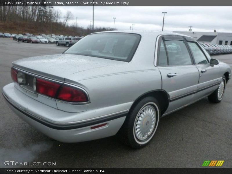 Sterling Silver Metallic / Medium Gray 1999 Buick LeSabre Custom Sedan