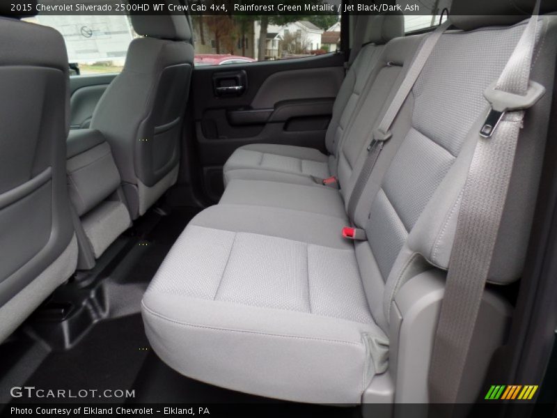 Rainforest Green Metallic / Jet Black/Dark Ash 2015 Chevrolet Silverado 2500HD WT Crew Cab 4x4
