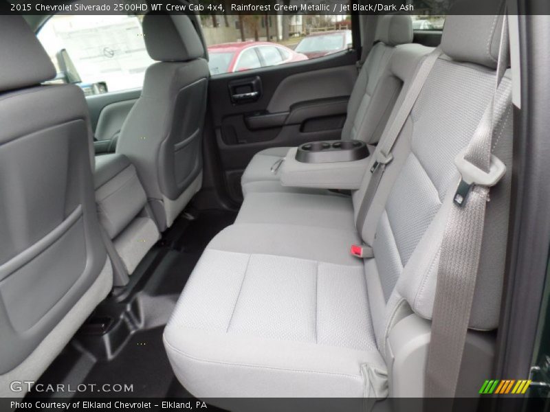 Rainforest Green Metallic / Jet Black/Dark Ash 2015 Chevrolet Silverado 2500HD WT Crew Cab 4x4