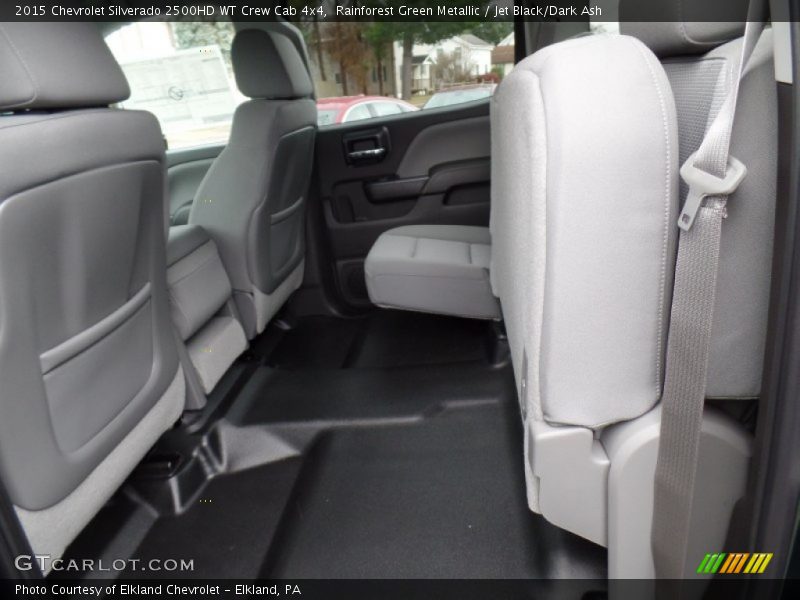 Rainforest Green Metallic / Jet Black/Dark Ash 2015 Chevrolet Silverado 2500HD WT Crew Cab 4x4