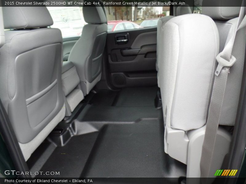 Rainforest Green Metallic / Jet Black/Dark Ash 2015 Chevrolet Silverado 2500HD WT Crew Cab 4x4