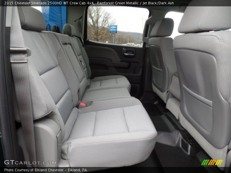 Rainforest Green Metallic / Jet Black/Dark Ash 2015 Chevrolet Silverado 2500HD WT Crew Cab 4x4