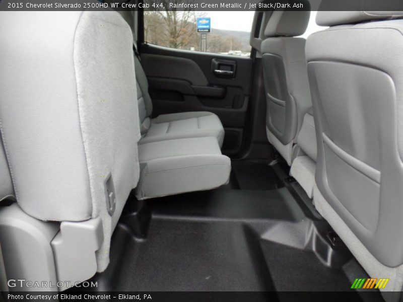 Rainforest Green Metallic / Jet Black/Dark Ash 2015 Chevrolet Silverado 2500HD WT Crew Cab 4x4