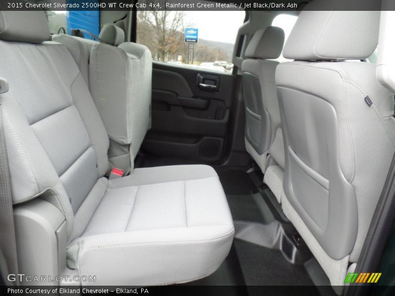 Rainforest Green Metallic / Jet Black/Dark Ash 2015 Chevrolet Silverado 2500HD WT Crew Cab 4x4