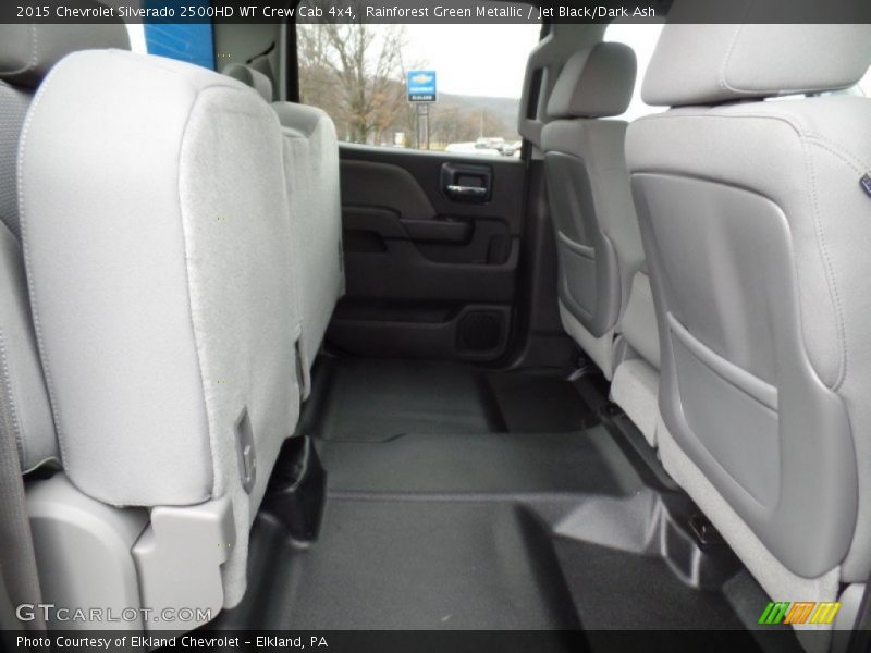 Rainforest Green Metallic / Jet Black/Dark Ash 2015 Chevrolet Silverado 2500HD WT Crew Cab 4x4