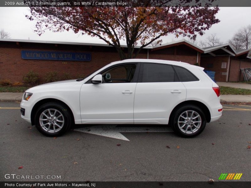 Ibis White / Cardamom Beige 2009 Audi Q5 3.2 Premium quattro