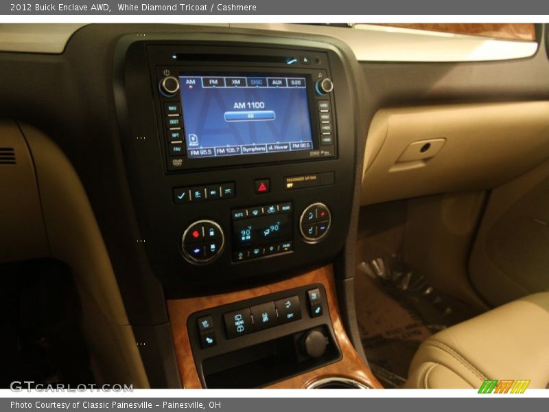 White Diamond Tricoat / Cashmere 2012 Buick Enclave AWD