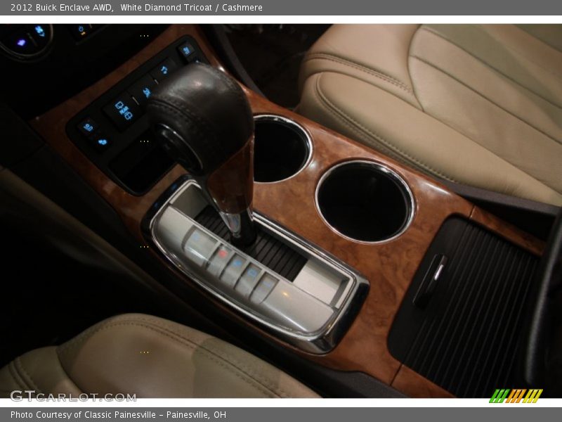 White Diamond Tricoat / Cashmere 2012 Buick Enclave AWD