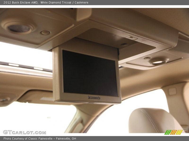 White Diamond Tricoat / Cashmere 2012 Buick Enclave AWD