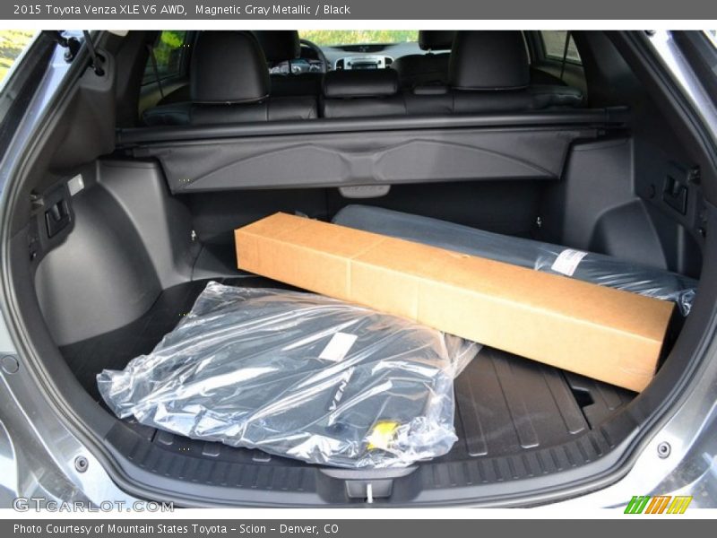 Magnetic Gray Metallic / Black 2015 Toyota Venza XLE V6 AWD