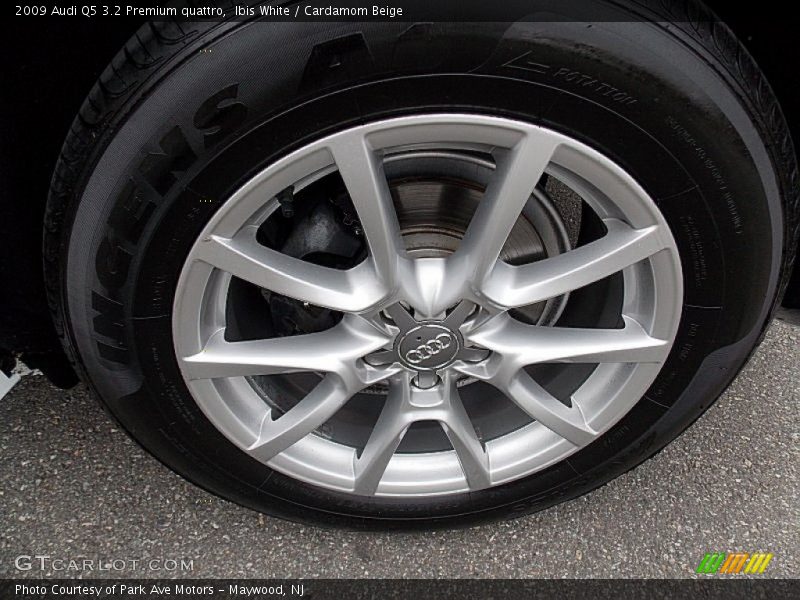 Ibis White / Cardamom Beige 2009 Audi Q5 3.2 Premium quattro