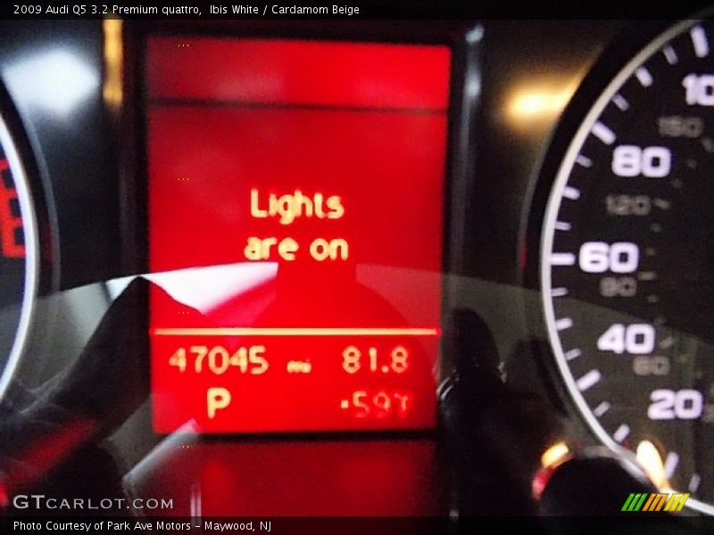 Ibis White / Cardamom Beige 2009 Audi Q5 3.2 Premium quattro