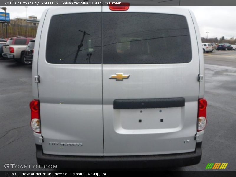 Galvanized Silver / Medium Pewter 2015 Chevrolet City Express LS