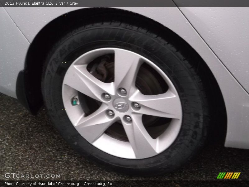 Silver / Gray 2013 Hyundai Elantra GLS