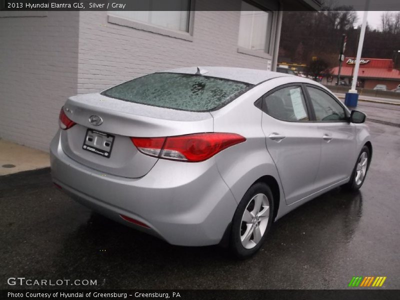 Silver / Gray 2013 Hyundai Elantra GLS