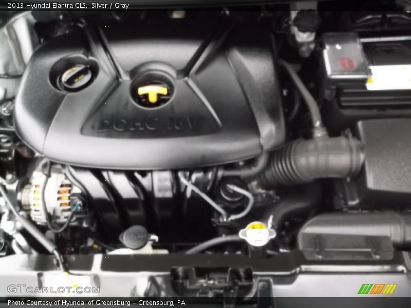 Silver / Gray 2013 Hyundai Elantra GLS