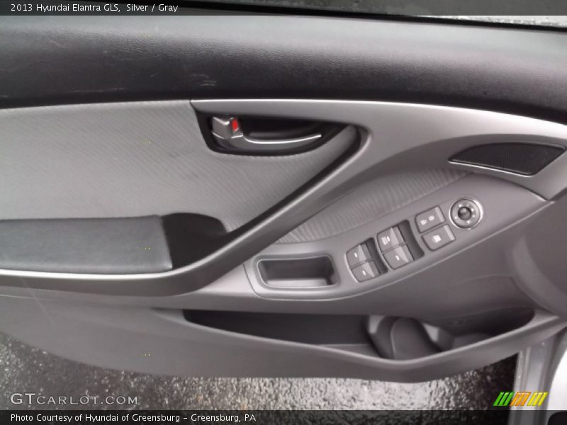 Silver / Gray 2013 Hyundai Elantra GLS