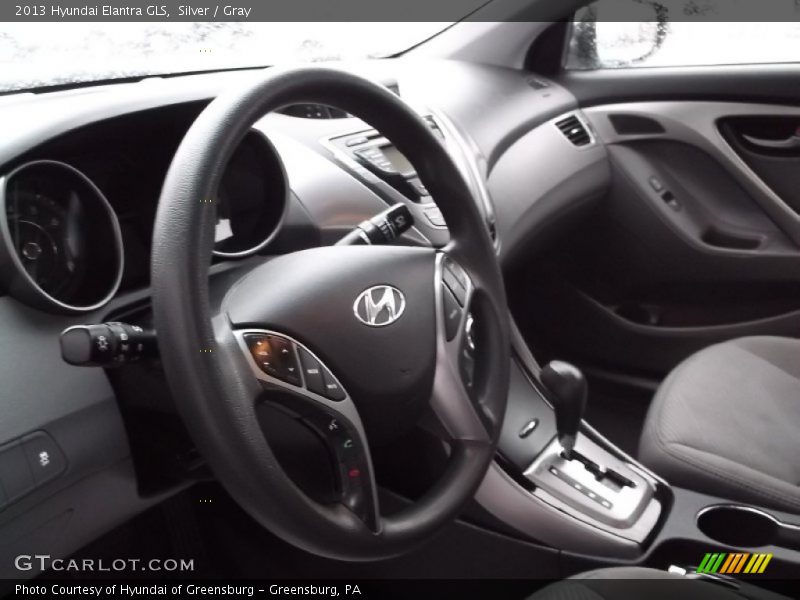 Silver / Gray 2013 Hyundai Elantra GLS