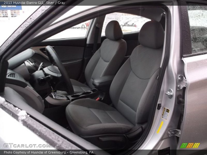 Silver / Gray 2013 Hyundai Elantra GLS