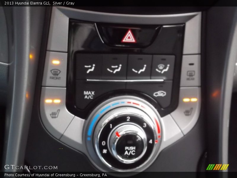 Silver / Gray 2013 Hyundai Elantra GLS