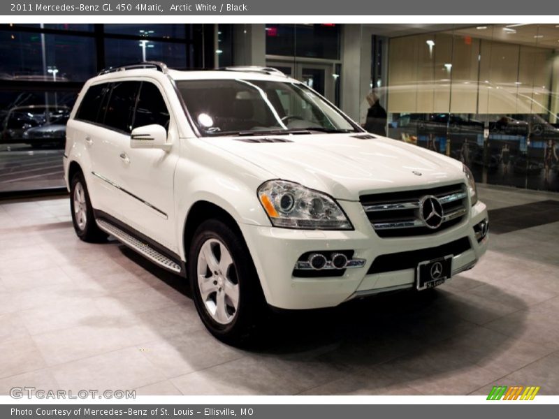 Arctic White / Black 2011 Mercedes-Benz GL 450 4Matic