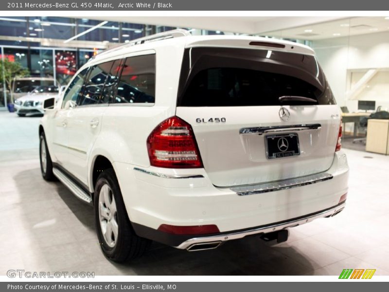Arctic White / Black 2011 Mercedes-Benz GL 450 4Matic
