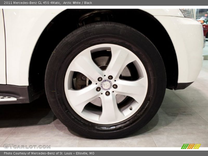 Arctic White / Black 2011 Mercedes-Benz GL 450 4Matic