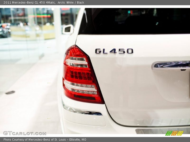 Arctic White / Black 2011 Mercedes-Benz GL 450 4Matic