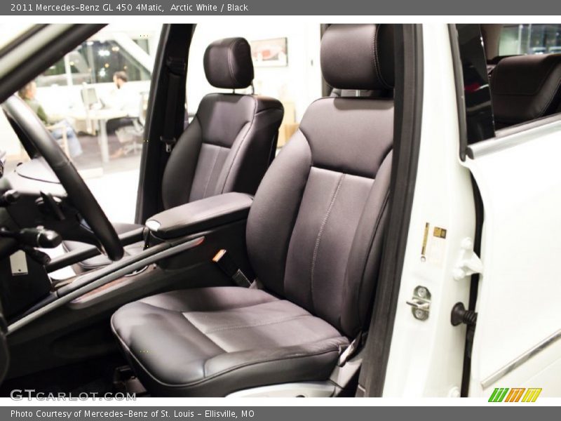 Arctic White / Black 2011 Mercedes-Benz GL 450 4Matic
