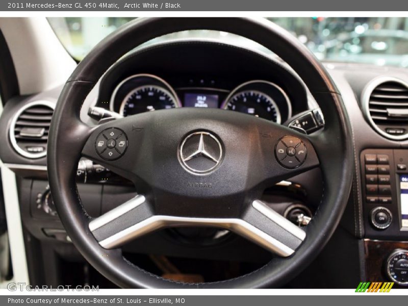 Arctic White / Black 2011 Mercedes-Benz GL 450 4Matic