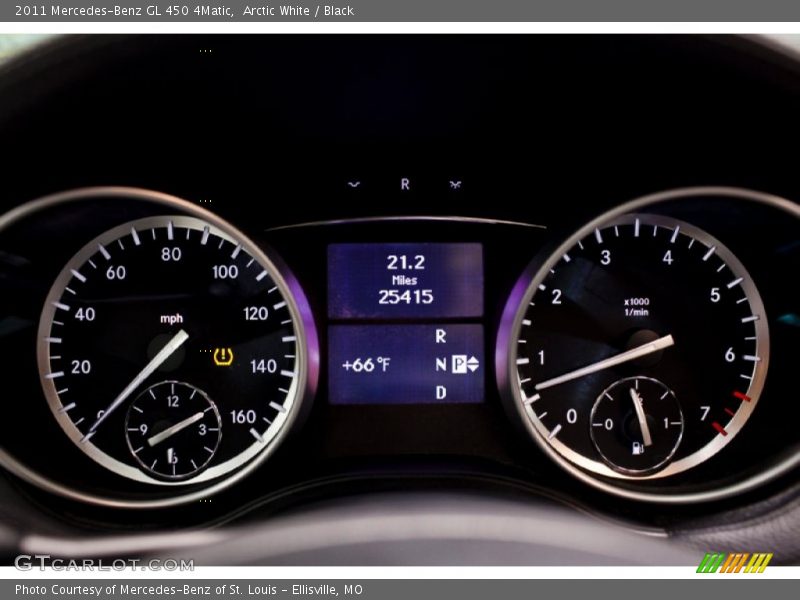 Arctic White / Black 2011 Mercedes-Benz GL 450 4Matic