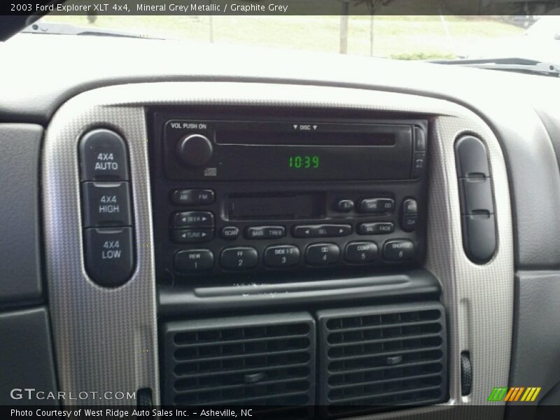 Mineral Grey Metallic / Graphite Grey 2003 Ford Explorer XLT 4x4